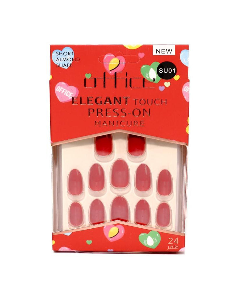 Office Artificial Nails SU01 Press-On Nail Set