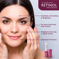 Retinol Eye Balm Vitamin A C Peptides Squalane 3.5ml