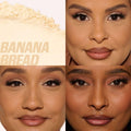 Huda Beauty Easy Bake Mini Setting Powder, Banana Bread, 16-Hour Matte Finish