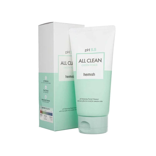 Heimish Green Clay Foaming Face Wash Sensitive Skin 150g