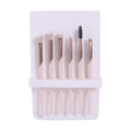 Eye Makeup Brush Set 6 Pieces Soft Bristles Ergonomic Beauty System