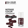 Flormar Full Color Nail Enamel FC43, 8ml, Quick-Drying, Bright Shiny Color