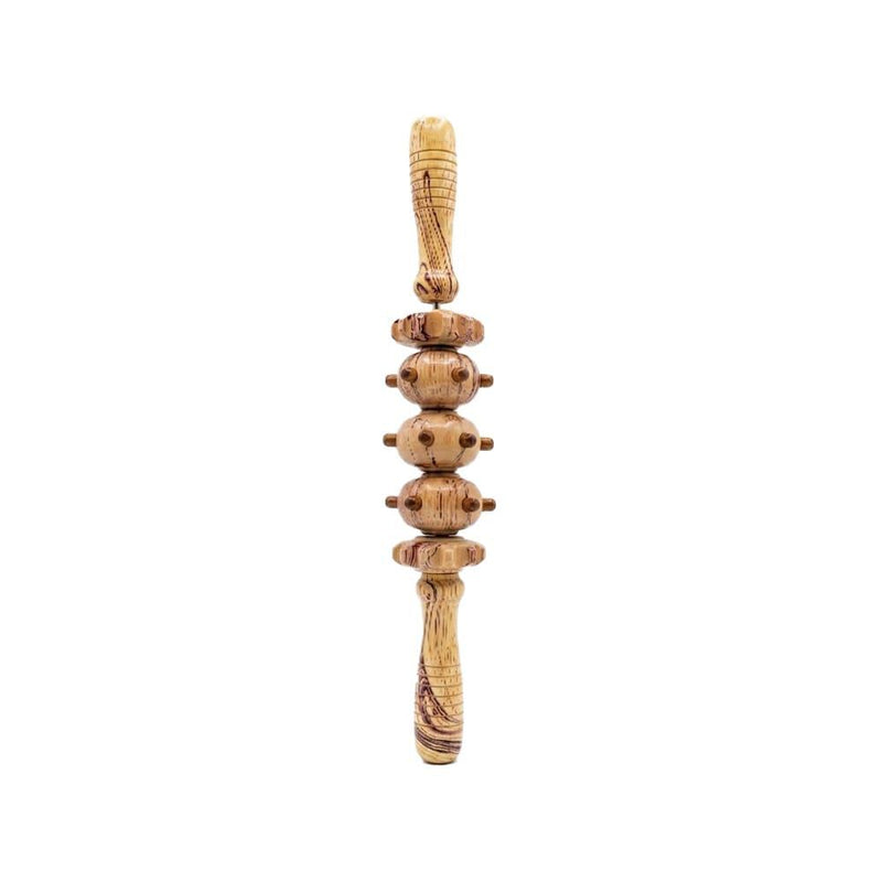Wooden Massage Tool Muscle Relaxation Roller Spa System B114