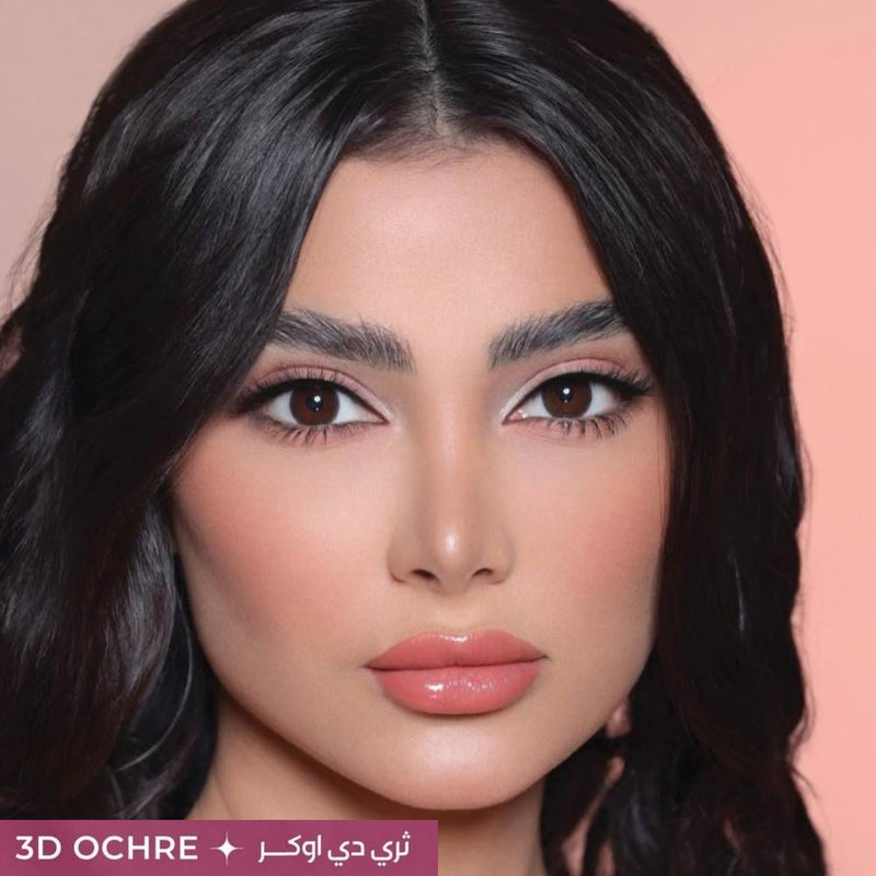Top Rated Colored Contact Lenses Usher Monthly Cosmetic 3D Colors 1 Pair