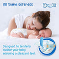 Sanita Bambi Baby Diapers, Size 6 Large, 16+ kg, 52 Count
