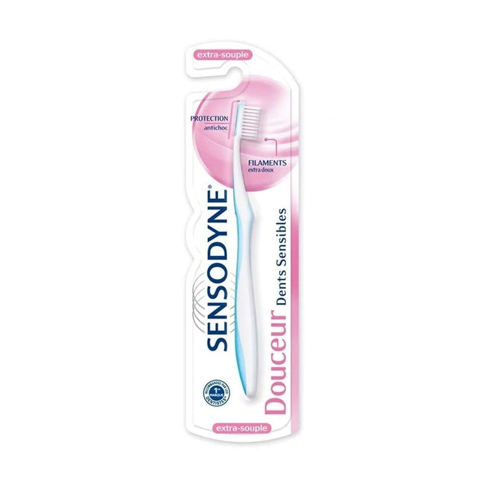 Sensodyne Extra Soft Toothbrush for Sensitive Teeth Gentle Cleaning Brush