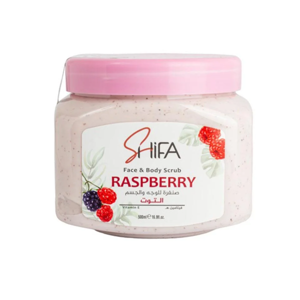 Shifa Berry Exfoliating Face and Body Scrub 500ml