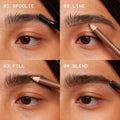 Love Me Beauty Powder Lauder Eyebrow Pencil Dark Brown Vegan