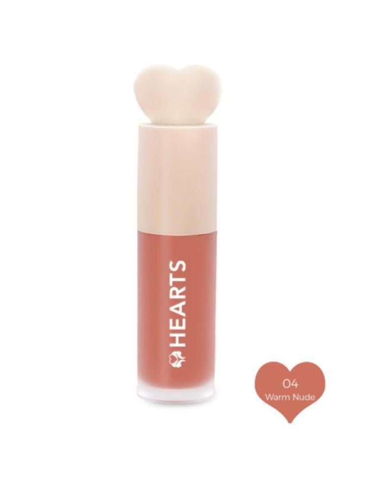 Liquid Blush Natural Radiant Finish Warm Nude Hearts 15ml