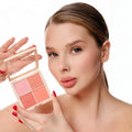 Neferti Blush Palette 001, 4-Shade Face Makeup