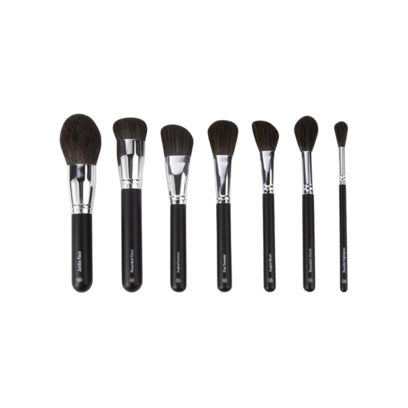 Vegan Makeup Brush Set 7-Piece Synthetic Bristles BH Cosmetics
