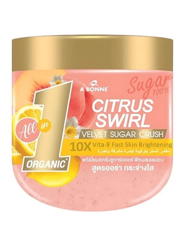 A Bonne Citrus Swirl Sugar Scrub - 600g