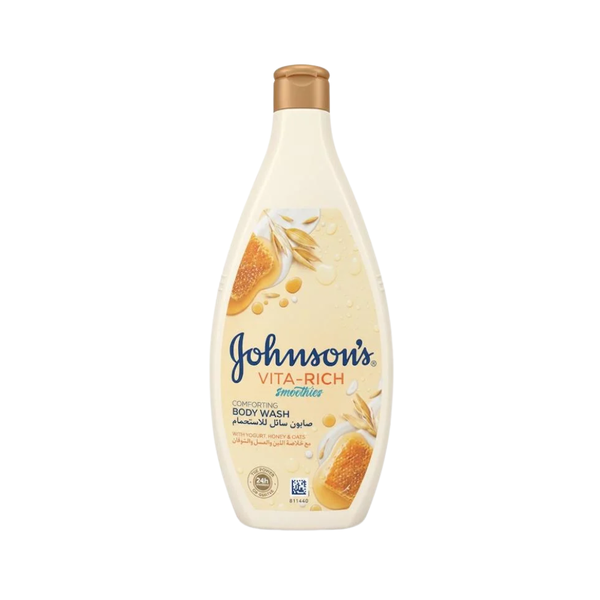 Johnson's Vita-Rich Body Wash Milk Honey Oat Extract 750ml