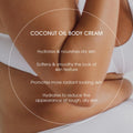 Advanced Clinicals Coconut Oil Body Cream - 454g