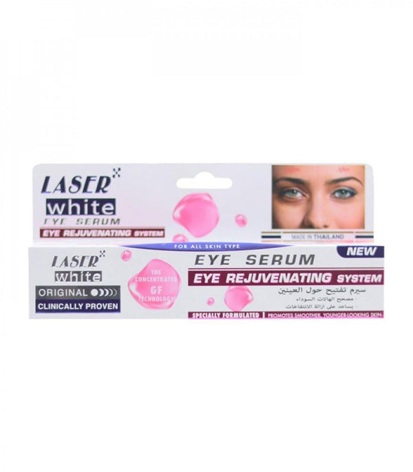 Eye Serum for Dark Circles Brightening and Puffiness Reduction Laser White 30ml