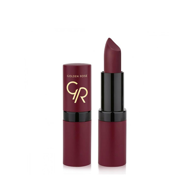 Matte Lipstick for Dry Lips Velvet Finish Vitamin E Hydrating Golden Rose 4.2g