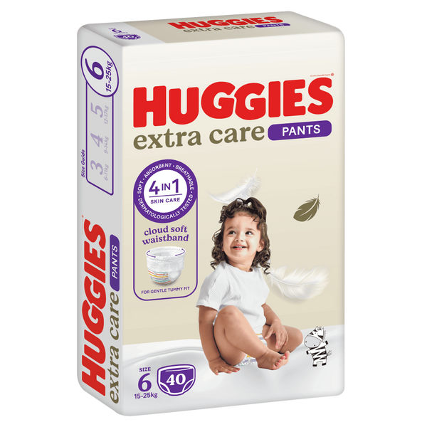 Cheap Nappy Pants Size 6 Extra Care Jumbo Pack Huggies 40 Pieces