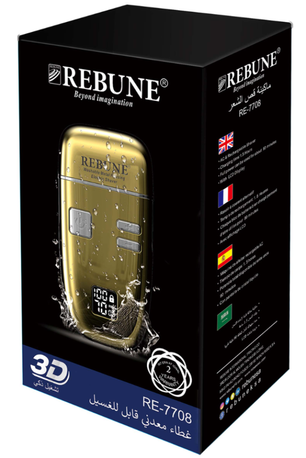 Top Rated Hair Clipper Precision Styling Rechargeable Tool Rebune RE7708