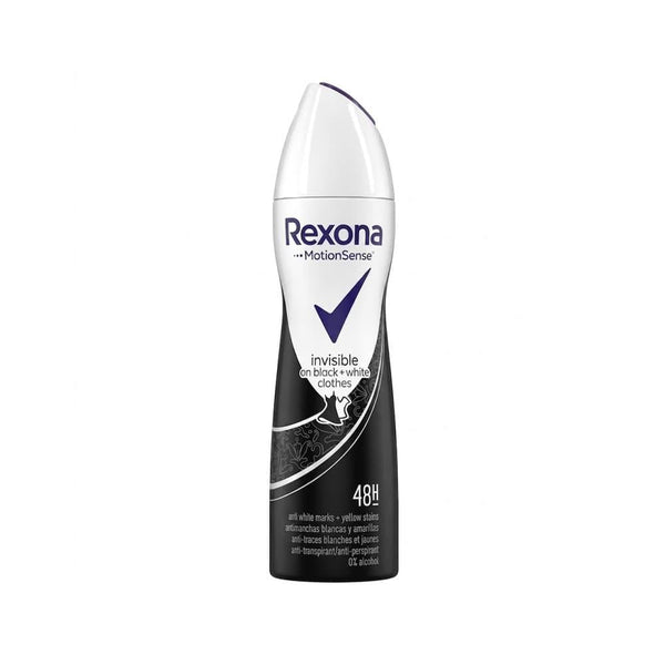 Deodorant Spray Invisible Black & White Rexona 200ml