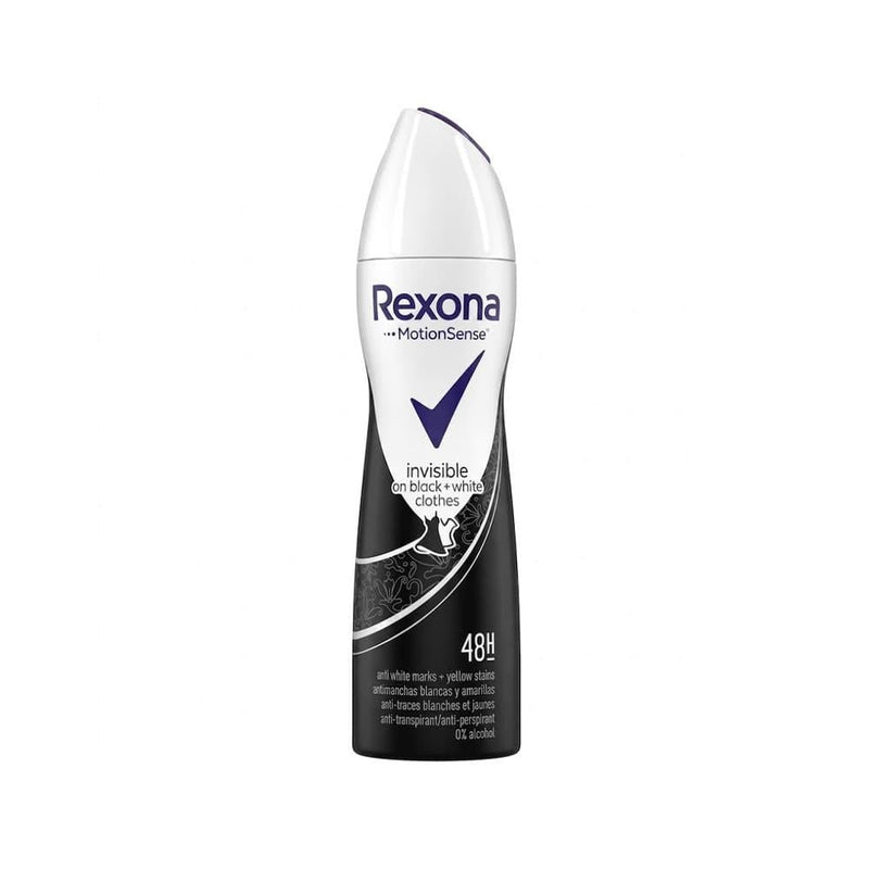 Deodorant Spray Invisible Black & White Rexona 200ml