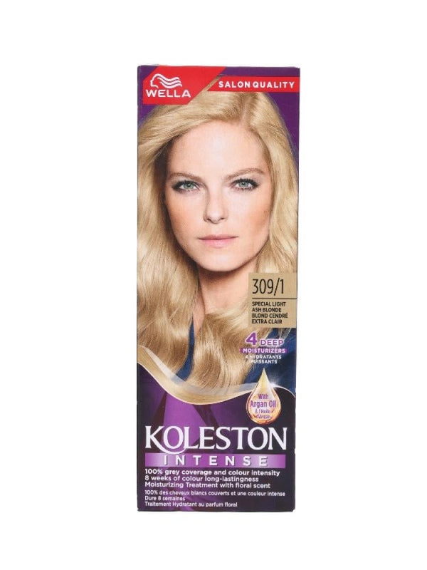 Ash Blonde Hair Color Light Ash Blonde 309/1 Koleston Special 60ml