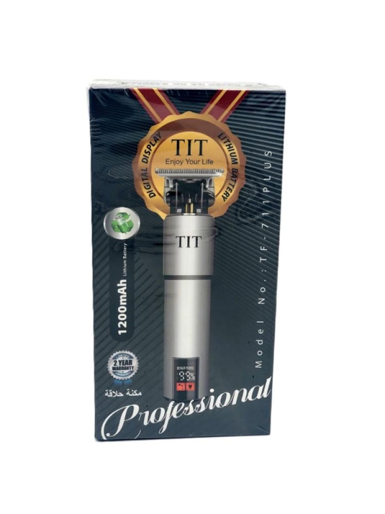 Tit Professional Hair Clipper TF-711PLU Digital Display Lithium Battery