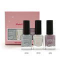 Nail Polish Set Quick-Dry Glossy Finish Makeover 22 3 Pieces
