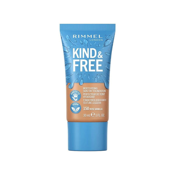 Skin Tint Foundation Lightweight Hydrating 150 Rose Vanilla Rimmel London 30ml