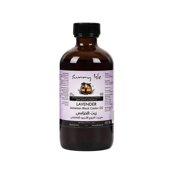 Castor Oil for Hair Lavender Jamaican Black Castor Oil Sunny Isle 177ml