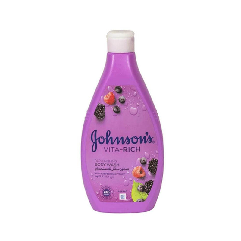 Best Smelling Body Wash Raspberry Extract Hydrating Johnson's 400ml