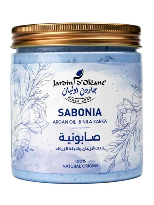 Natural Soap Brightening Argan Oil Indigo Blue Garden Olian 450g