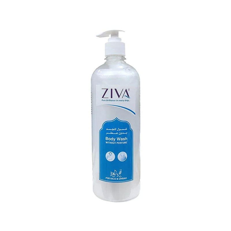 Fragrance-Free Body Wash Gentle Cleansing for Hajj and Umrah Ziva 850ml