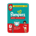 Pampers Premium Care Pants Diapers Size 7 High Absorbency 40 Count