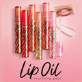 La Girl Nourishing Lip Gloss Cherry Rosehip Oil Vitamin E GLC725