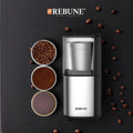 Rebune Electric Coffee and Spice Grinder, 300W, 80g Capacity, 2 Speeds