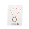 Necklace That Does Not Tarnish Gold Pendant Model C-110