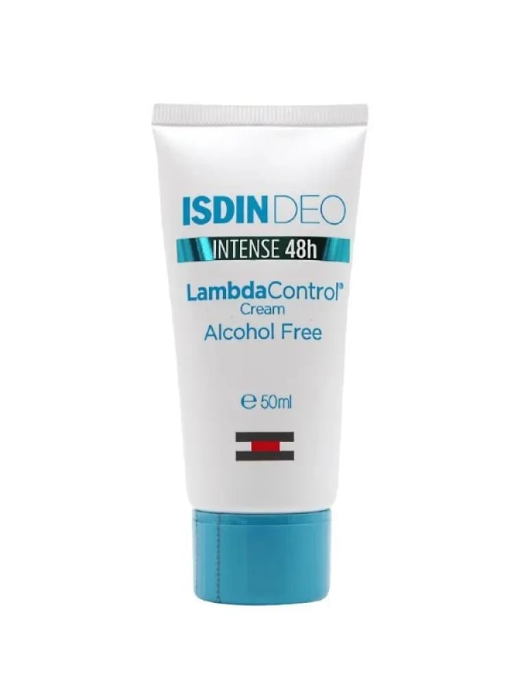 Natural Cream Deodorant Alcohol-Free Sensitive Skin ISDIN Lambda Control 50ml
