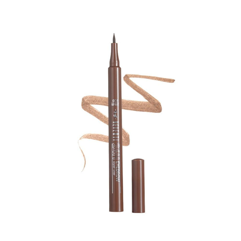 Neverti Liquid Eyebrow Pencil Stylerliner 002 Waterproof Precise Tip