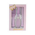 Hair Styling Comb Set 3-Piece Detangling & Product Distribution Lina Rose Assorted