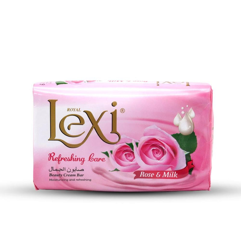 Beauty Cream Bar Soap Rose & Milk Royal Lexi 175g