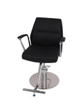 Salon System B20A40 Black Women's Hair Cutting & Styling Chair