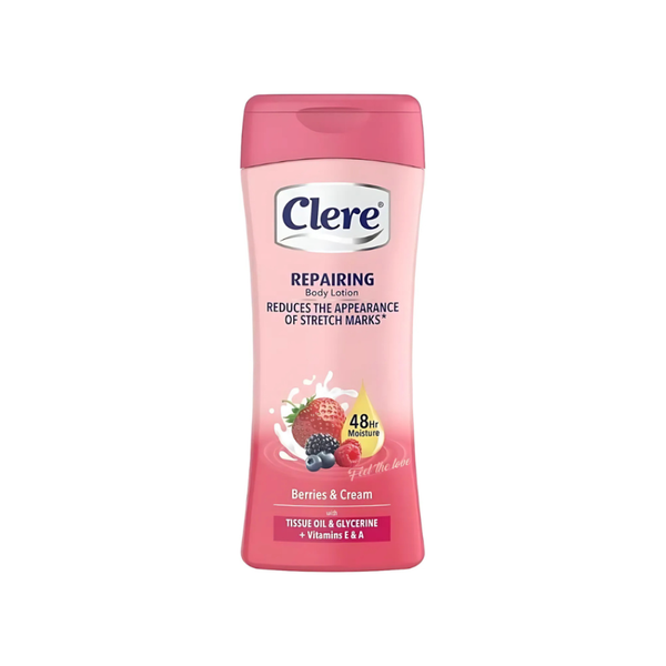 Clear Body Lotion, Berry & Cream Extract, Moisturizing, 400ml