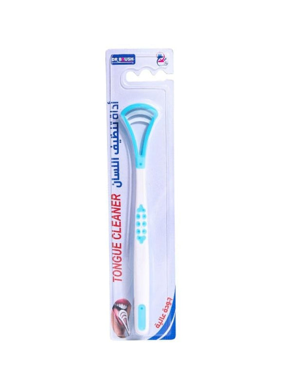 Tongue Cleaner Scraper for Bad Breath Dr. Brush Assorted Colors