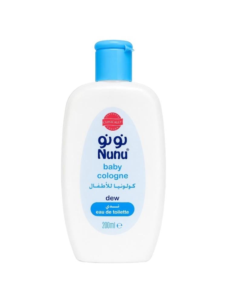 Baby Cologne Nada Fragrance Eau de Toilette Gentle Sensitive Skin Nunu 200ml