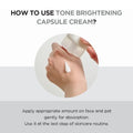 Centella Capsule Face Cream for Dry Skin Even Tone Skin 1004 75ml