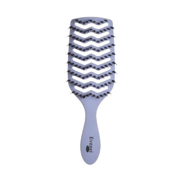 Evenei Detangling Hairbrush EV8012 with Non-Slip Handle, Multi-Color