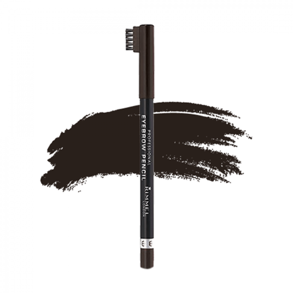 Rimmel London Professional Eyebrow Pencil, Dark Brown 004