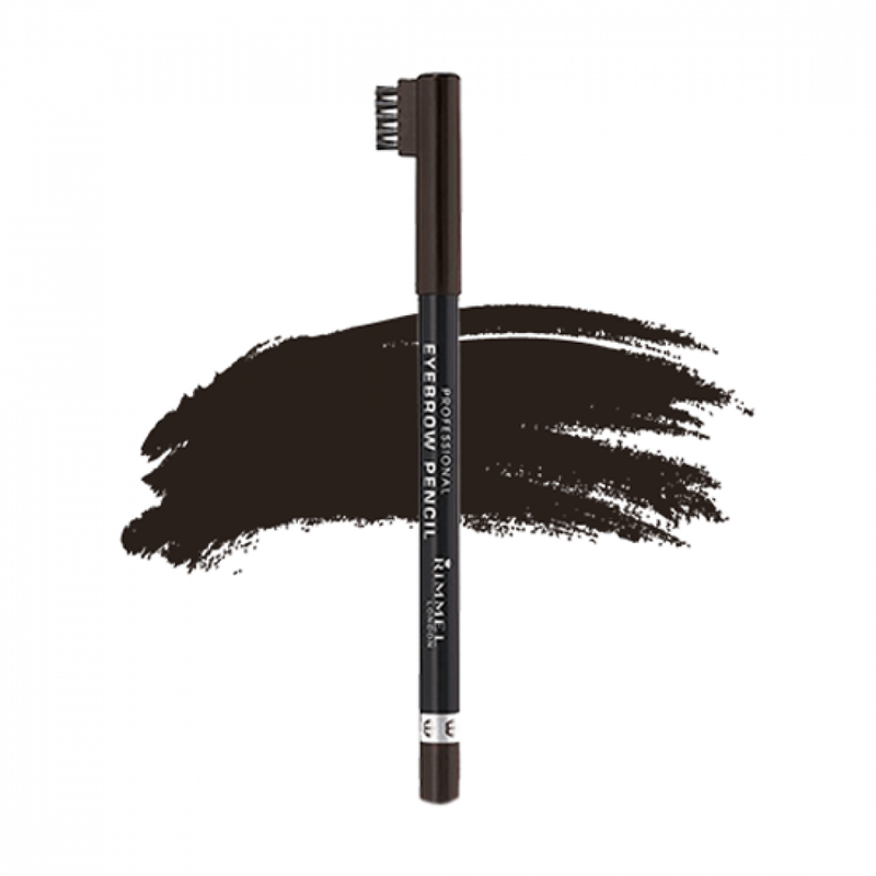 Rimmel London Professional Eyebrow Pencil, Dark Brown 004