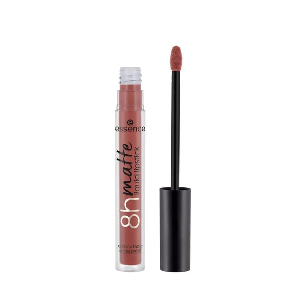 Essence 8H Matte Liquid Lipstick, 16 Velvet Brick, Long-Lasting, Waterproof