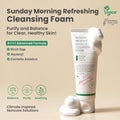 Refreshing Morning Foaming Face Wash pH Balanced Axis-y 120ml